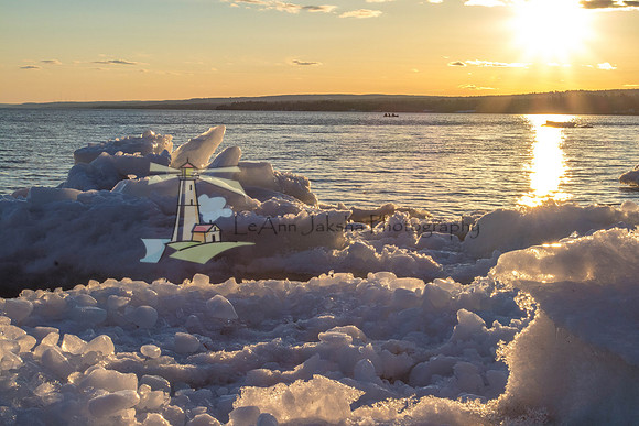 Ice Caped Sunset III