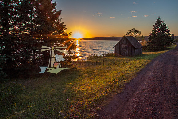 Fall Sunset I