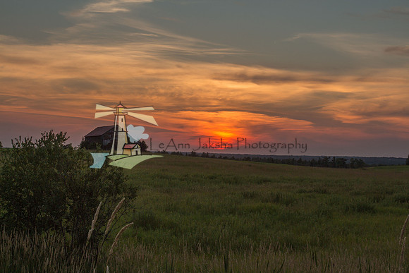 August Sunset II