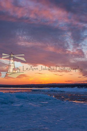 Stoney Sunset I