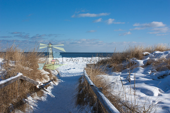 Snowy Entrance